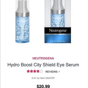Neutrogina eye serum